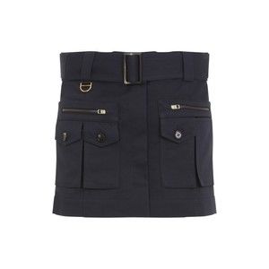 Chloé Blue Cotton Mini Skirt - NWT